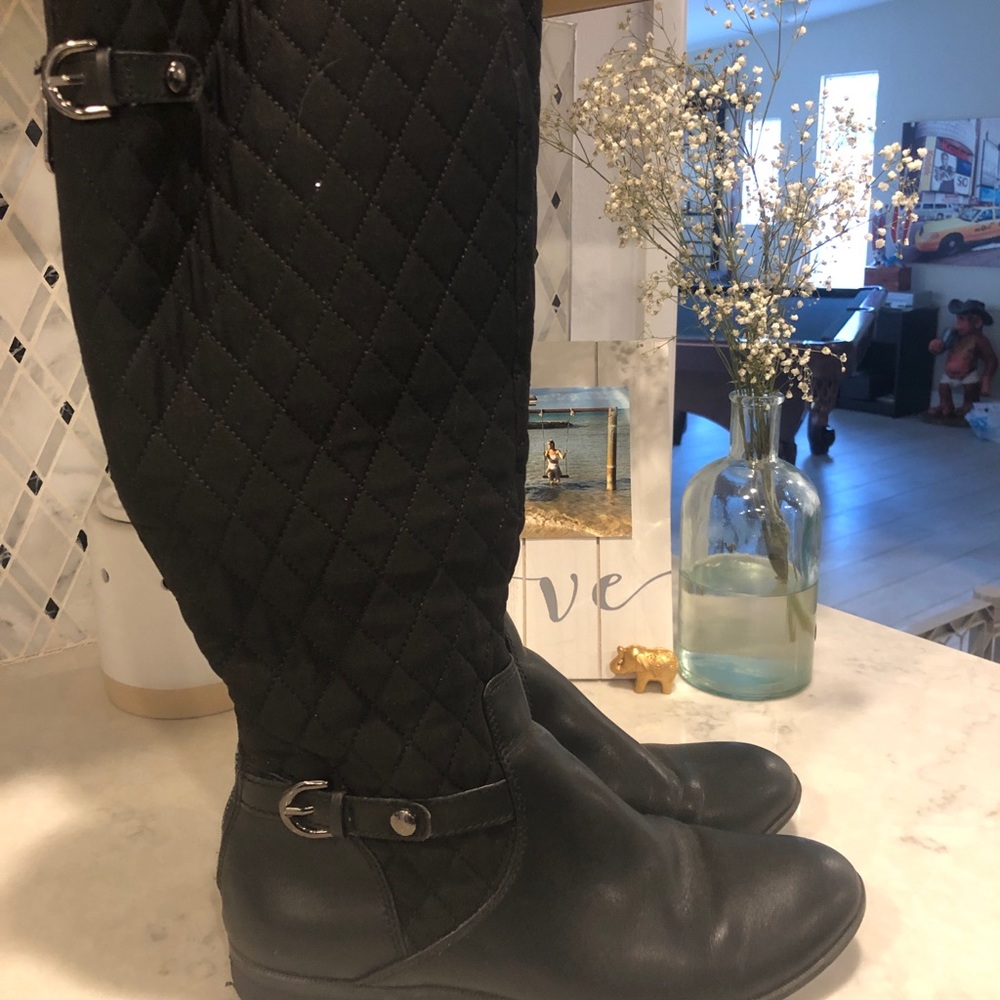 Anne Klein tall black boots